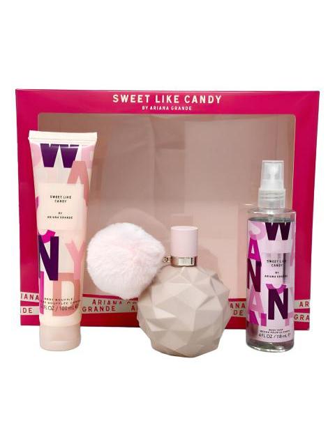 ARIANA GRANDE SWEET LIKE CANDY SET DE 3PZ CON BODY MIST DAMA