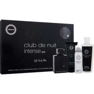 ARMAF CLUB DE NUIT INTENSE MAN SET 4 PZ HOMBRE