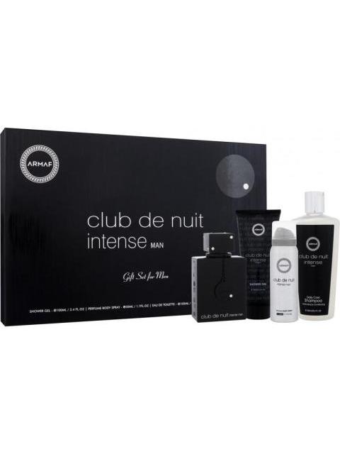 ARMAF CLUB DE NUIT INTENSE MAN SET 4 PZ HOMBRE