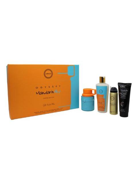 ARMAF ODYSSEY MANDARIN SKY SET DE 4 PZ PARA HOMBRE