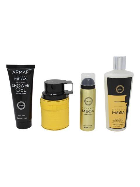 ARMAF ODYSSEY MEGA SET 4 PIEZAS PARA HOMBRE