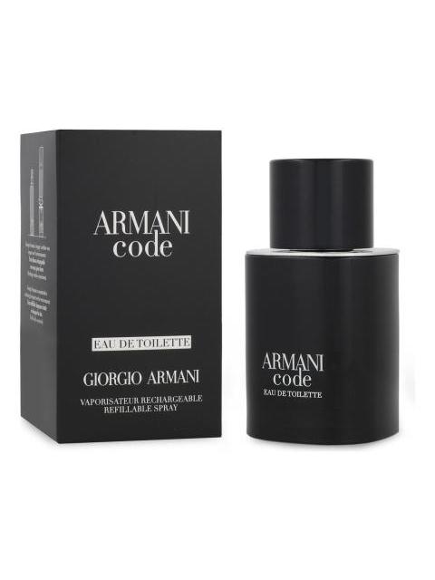 ARMANI CODE REFILLABLE 50ML EDT SPRAY - CABALLERO
