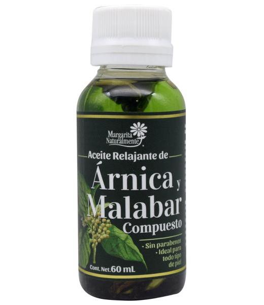 ARNICA Y MALABAR COMPUESTO 60 ML MARGARITA NATURAL