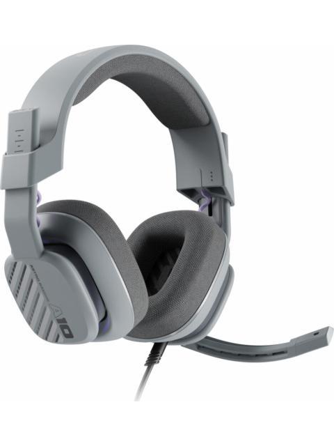 ASTRO GAMING AUDIFONOS GAMER A10 PARA PC-MAC ALAMBRICO 2 METROS 3.5MM GRIS