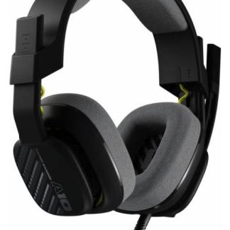 ASTRO GAMING AUDIFONOS GAMER A10 PARA XBOX-PS5-MAC-PC-SWITCH ALAMBRICO 2 METROS 3.5MM NEGRO