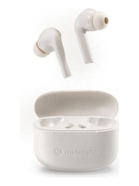 AUDIFONOS BLUETOOTH MANOS LIBRES MOTO BUDS 065 TWS COLOR BLANCO - Imagen 4