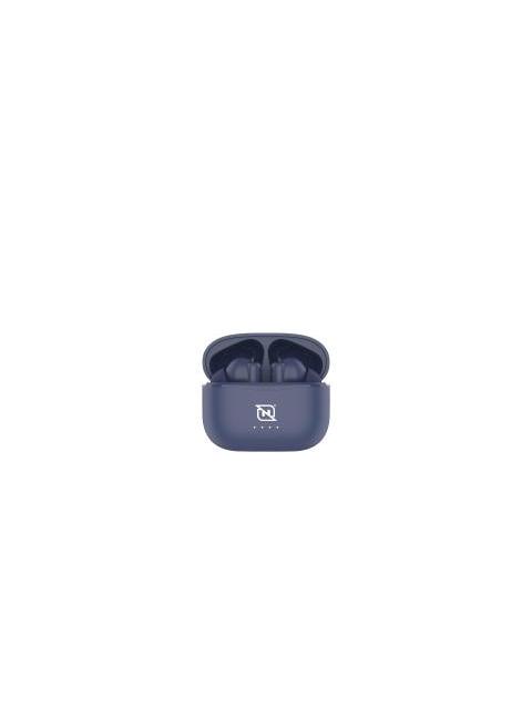 AUDIFONOS INEAR NTWS103 BLUETOOTH 5.3 TWS SUPER BASS MANOS LIBRES HASTA 5 HRS DE DURACION 4 INDICADORES DE CARGA EN DOCK AZUL - Imagen 3