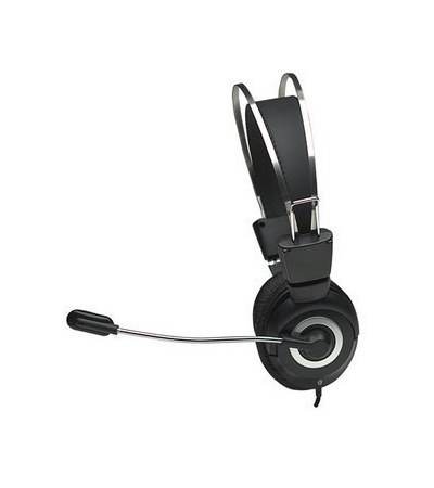 MANHATTAN AUDIFONO CON MICROFONO V3 MEDIANO 3.5MM NEGRO - Imagen 3