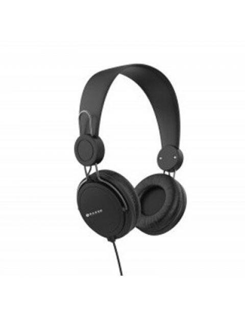 NACEB AUDIFONOS CON MICROFONO AIR ALAMBRICO 1.2 METROS 3.5MM NEGRO - Imagen 2