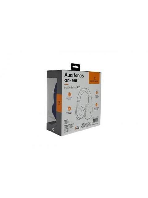 PERFECT CHOICE AUDIFONOS CON MICROFONO PC-116769 BLUETOOTH INALAMBRICO USB NEGRO-AZUL - Imagen 3