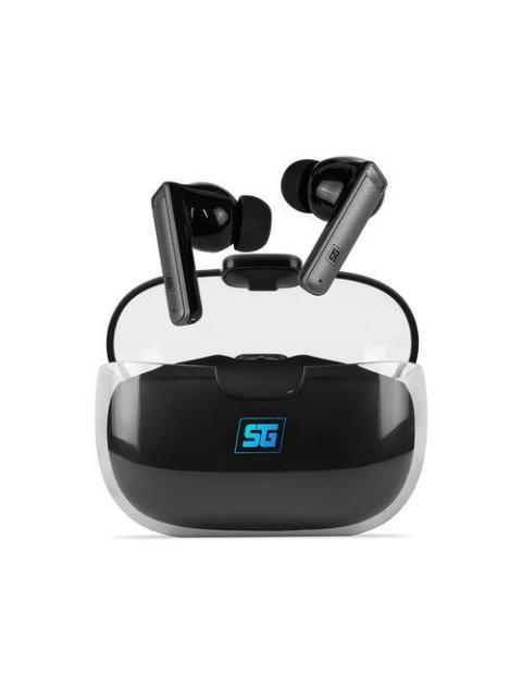 VORAGO AUDIFONOS INTRAURICULARES CON MICROFONO START THE GAME ESB-301-PRO INALAMBRICO BLUETOOTH NEGRO-GRIS - Imagen 2