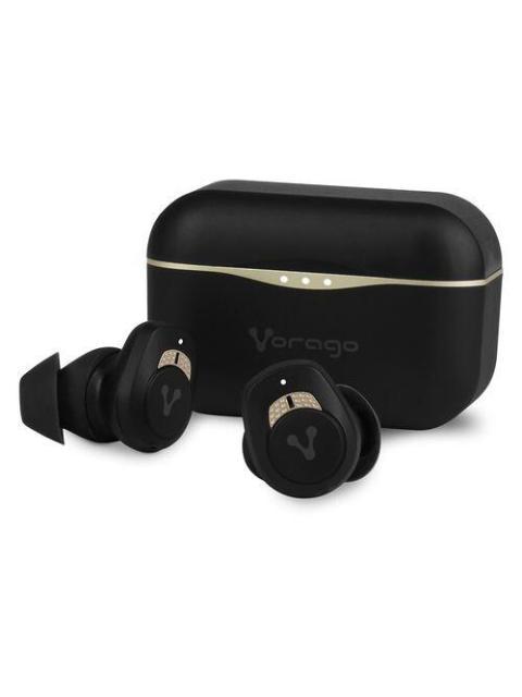 AUDIFONOS VORAGO 600 INALAMBRICO BLUETOOTH TWS 20HZ NEGRO ESB-600-ANC - Imagen 2