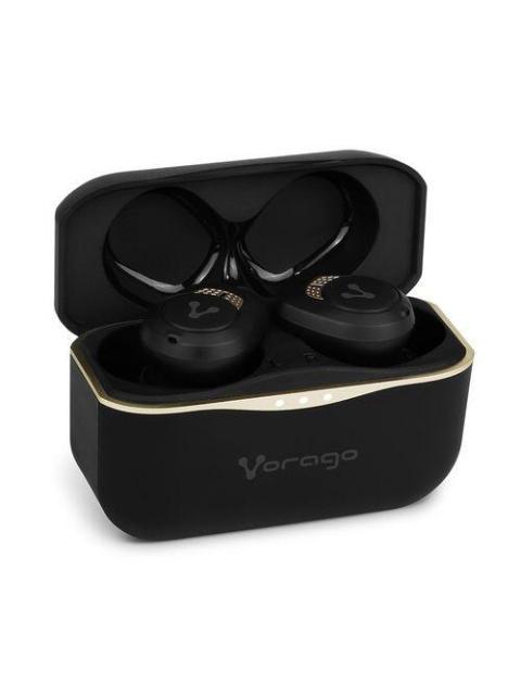 AUDIFONOS VORAGO 600 INALAMBRICO BLUETOOTH TWS 20HZ NEGRO ESB-600-ANC - Imagen 5