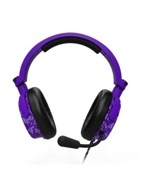 AURICULARES PARA JUEGOS 4GAMERS C6100CAMOPUR4G (CAMUFLAJE PURPURA) - Imagen 2