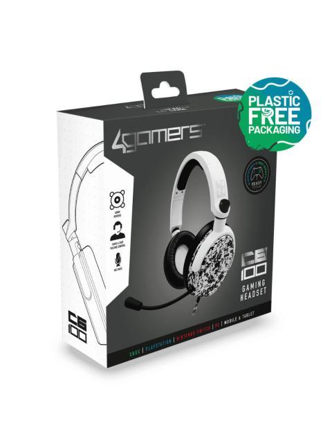 AURICULARES PARA JUEGOS 4GAMERS C6100CAMOWHT4G (CAMUFLAJE BLANCO) - Imagen 5