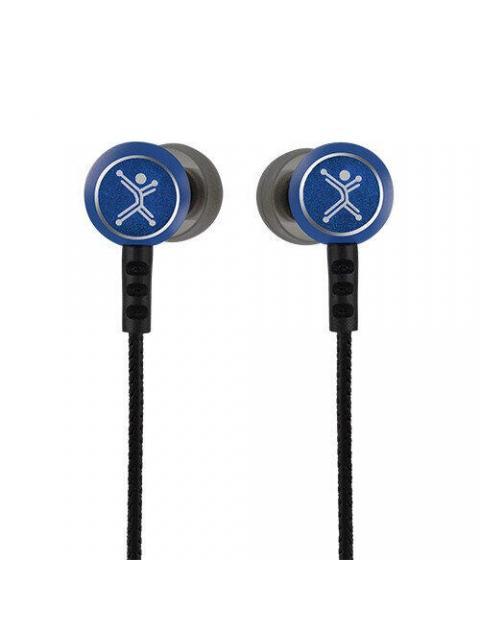 PERFECT CHOICE AUDIFONOS INTRAURICULARES CON MICROFONO STACCATO INALAMBRICO BLUETOOTH USB AZUL - Imagen 3