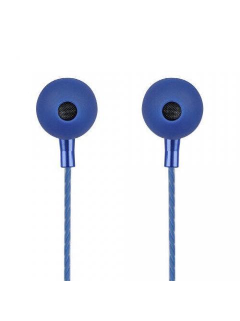PERFECT CHOICE AUDIFONOS INTRAURICULARES CON MICROFONO STRETTO ALAMBRICO 1.2 METROS 3.5MM AZUL - Imagen 3