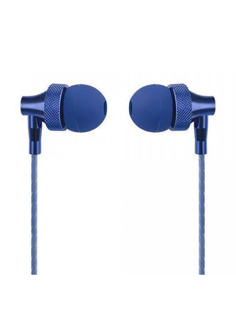 PERFECT CHOICE AUDIFONOS INTRAURICULARES CON MICROFONO STRETTO ALAMBRICO 1.2 METROS 3.5MM AZUL - Imagen 4