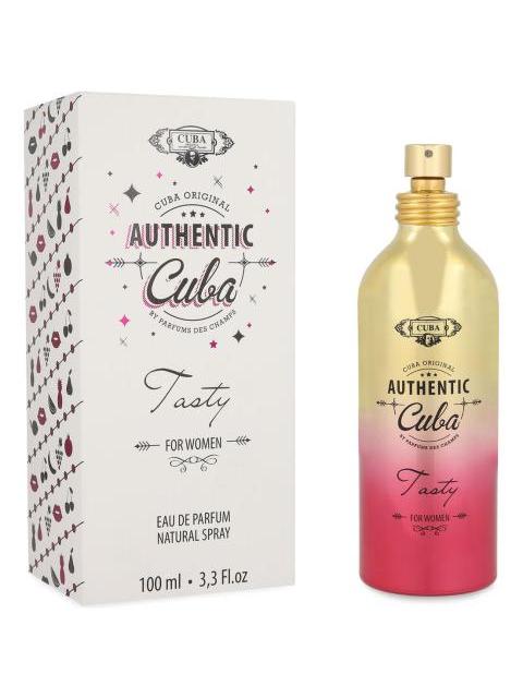 AUTHENTIC CUBA TASTY DAMA DES CHAMPS 100 ML EDP SPRAY - Imagen 4