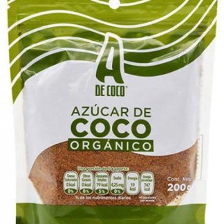 AZUCAR DE COCO 200 G A DE COCO