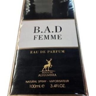B.A.D FEMME BY MAISON ALHAMBRA EDP 100ML SPRAY DAMA