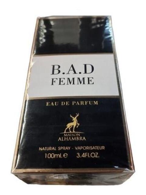 B.A.D FEMME BY MAISON ALHAMBRA EDP 100ML SPRAY DAMA