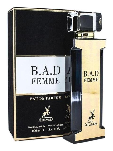 B.A.D FEMME BY MAISON ALHAMBRA EDP 100ML SPRAY DAMA - Imagen 3