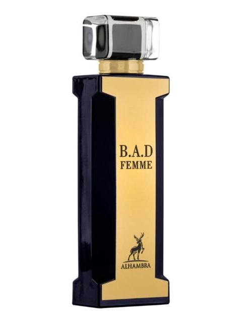 B.A.D FEMME BY MAISON ALHAMBRA EDP 100ML SPRAY DAMA - Imagen 4