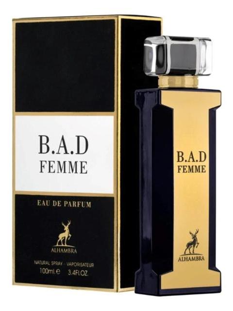 B.A.D FEMME BY MAISON ALHAMBRA EDP 100ML SPRAY DAMA - Imagen 5