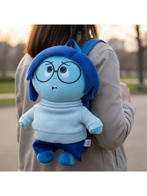BACK PACK PELUCHE LICENCIA INSIDE OUT MULTICOLOR INSIDE OUT 2 - Imagen 6
