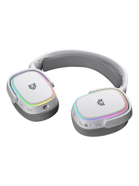 BALAM RUSH AUDIFONOS GAMER AEON HS999 7.1 ALAMBRICO-INALAMBRICO 3.5MM-BLUETOOTH BLANCO - Imagen 3