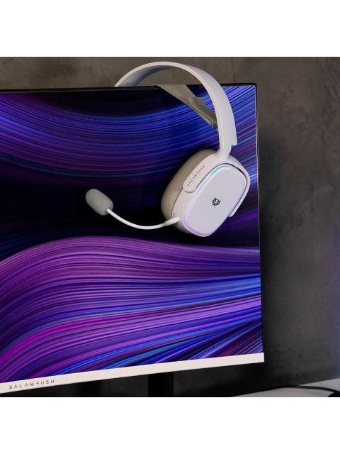 BALAM RUSH AUDIFONOS GAMER AEON HS999 7.1 ALAMBRICO-INALAMBRICO 3.5MM-BLUETOOTH BLANCO - Imagen 6