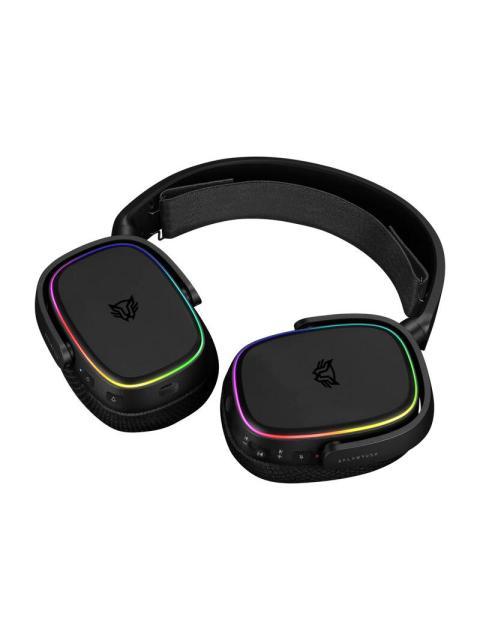 BALAM RUSH AUDIFONOS GAMER AEON HS999 7.1 ALAMBRICO-INALAMBRICO 3.5MM-BLUETOOTH NEGRO - Imagen 3