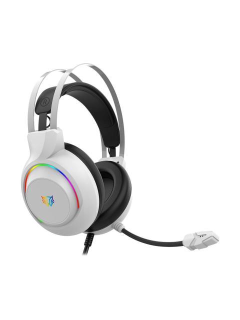 BALAM RUSH AUDIFONOS GAMER HESIX II HS688 PARA XBOX ONE-XBOX SERIES X|S-NINTENDO SWITCH-PC-SMARTPHONE ALAMBRICO 3.5MM BLANCO - Imagen 2