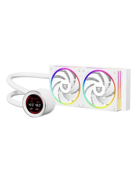 BALAM RUSH HYDROX EXPERT HYX24 ENFRIAMIENTO LIQUIDO PARA CPU 2X 120MM HASTA 2200RPM BLANCO - Imagen 4