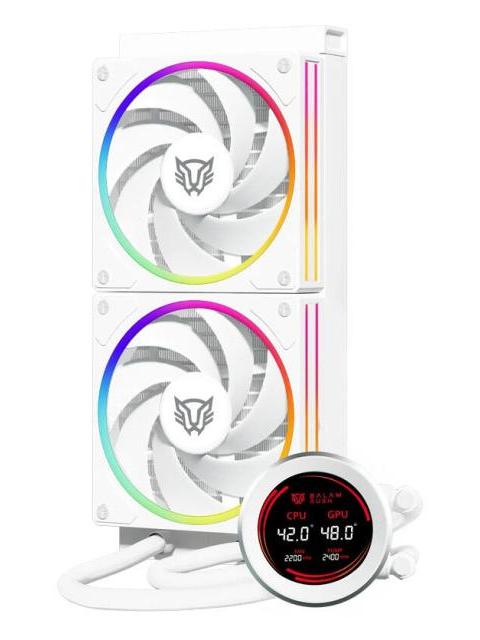 BALAM RUSH HYDROX EXPERT HYX24 ENFRIAMIENTO LIQUIDO PARA CPU 2X 120MM HASTA 2200RPM BLANCO - Imagen 5