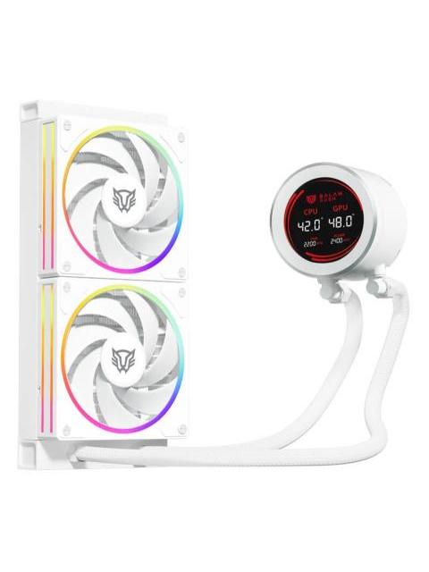 BALAM RUSH HYDROX EXPERT HYX24 ENFRIAMIENTO LIQUIDO PARA CPU 2X 120MM HASTA 2200RPM BLANCO - Imagen 6