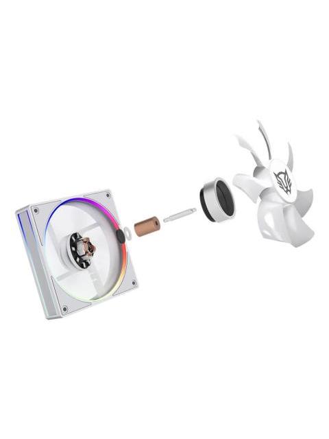 BALAM RUSH HYDROX EXPERT HYX24 ENFRIAMIENTO LIQUIDO PARA CPU 2X 120MM HASTA 2200RPM BLANCO - Imagen 7