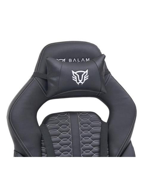 BALAM RUSH SILLA GAMER FORCE SUPER Z5 HASTA 150KG NEGRO - Imagen 5