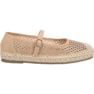 BALERINA YUTE PERFORADA CAMEL VI LINE