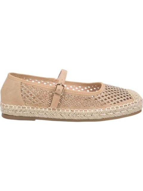 BALERINA YUTE PERFORADA CAMEL VI LINE