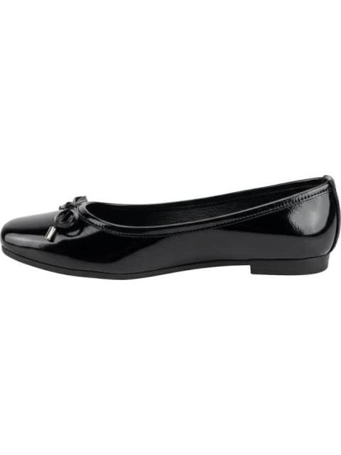 BALLERINA SINTETICO CON MOÑO NEGRO SHOSH - Imagen 5