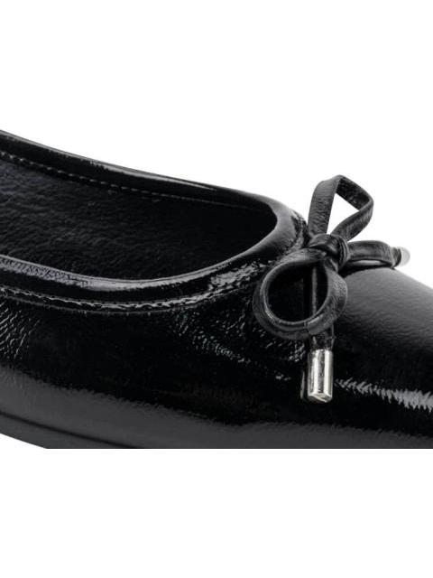 BALLERINA SINTETICO CON MOÑO NEGRO SHOSH - Imagen 6