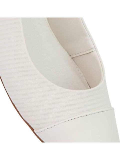 BALLERINA TACON ANCHO BEIGE/HUESO VI LINE FASHION - Imagen 6