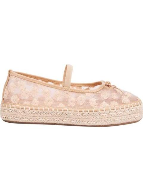 BALLERINA YUTE BORDADA BEIGE VI LINE