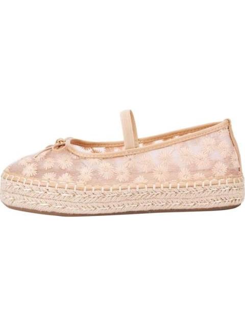 BALLERINA YUTE BORDADA BEIGE VI LINE - Imagen 5