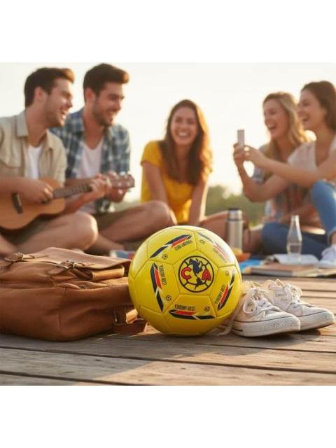 BALON B. SOCCER NO.5 VOIT CDG DEP SS150 SS26 AMARILLO VOIT - Imagen 3