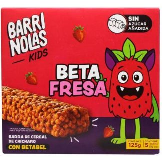 BARRA CEREAL CHICHARO BETABEL 25 G BARRINOLAS P 5