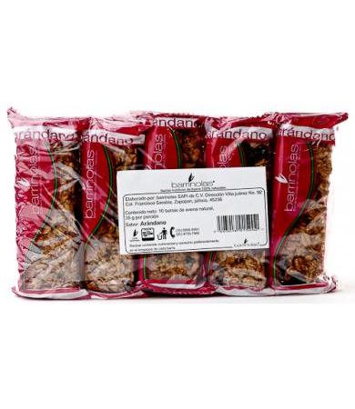 BARRA CON ARANDANO 35 G BARRINOLAS P 10
