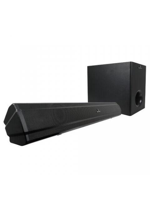 PERFECT CHOICE BARRA DE SONIDO CON SUBWOOFER MINUETTO BLUETOOTH INALAMBRICO 2.1 400W RMS USB NEGRO - Imagen 3